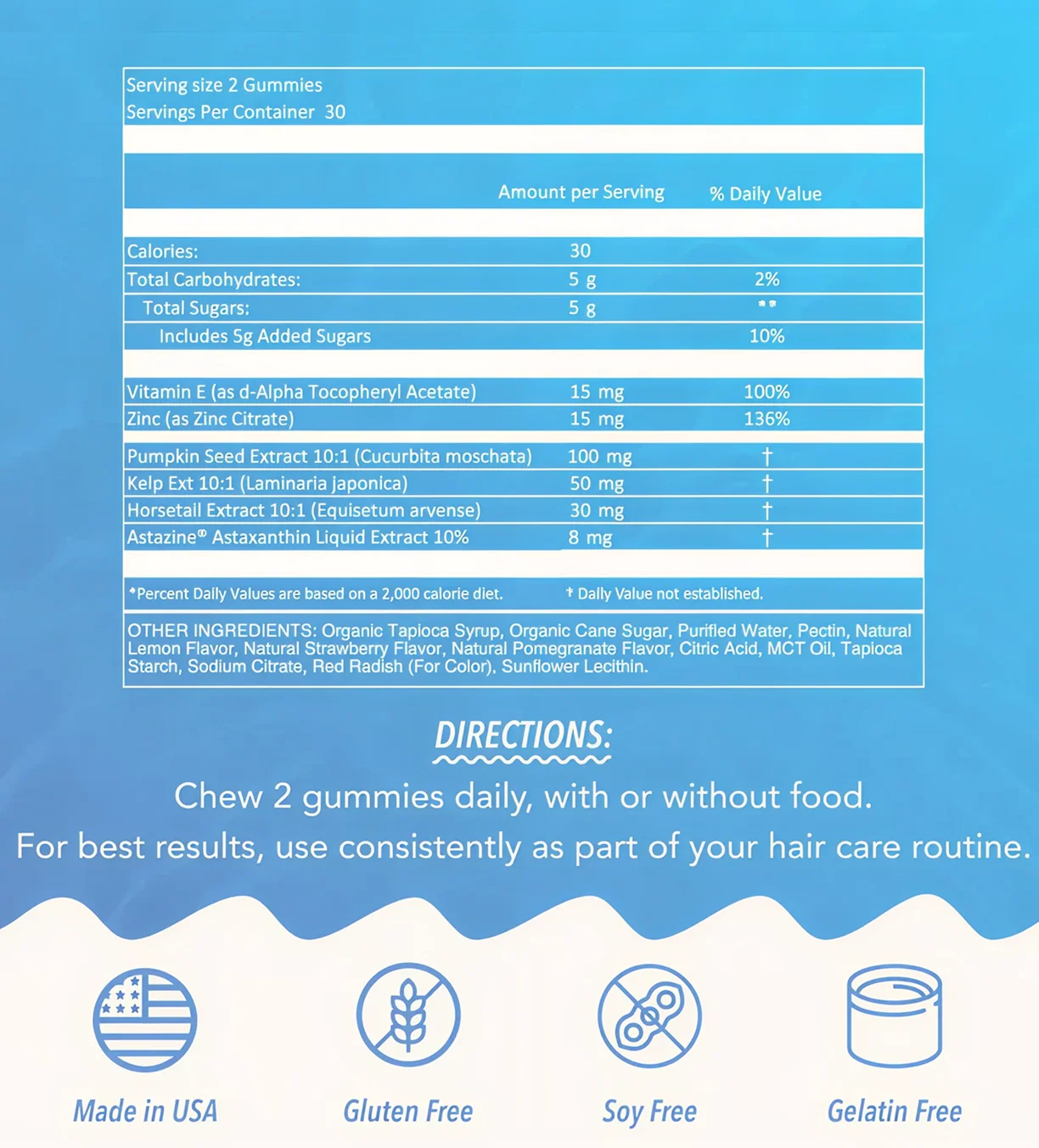 Astaxanthin Hair Gummies