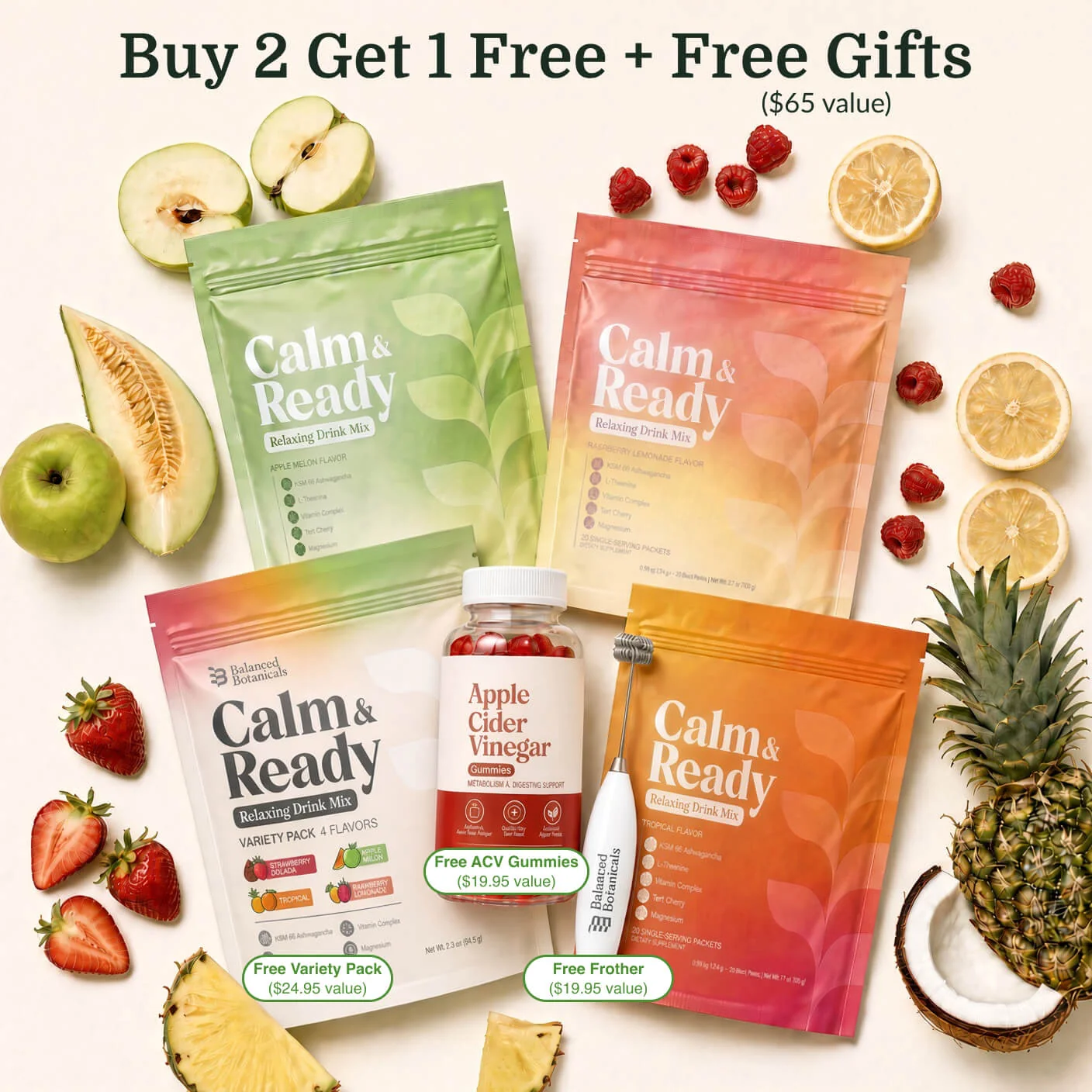 Calm & Ready Relaxing Drink Mix