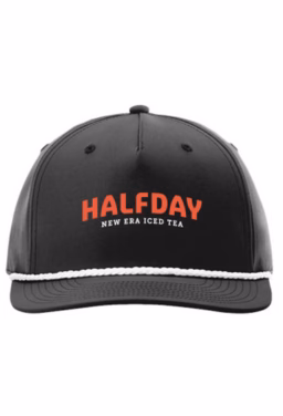 Halfday Black Baseball Hat