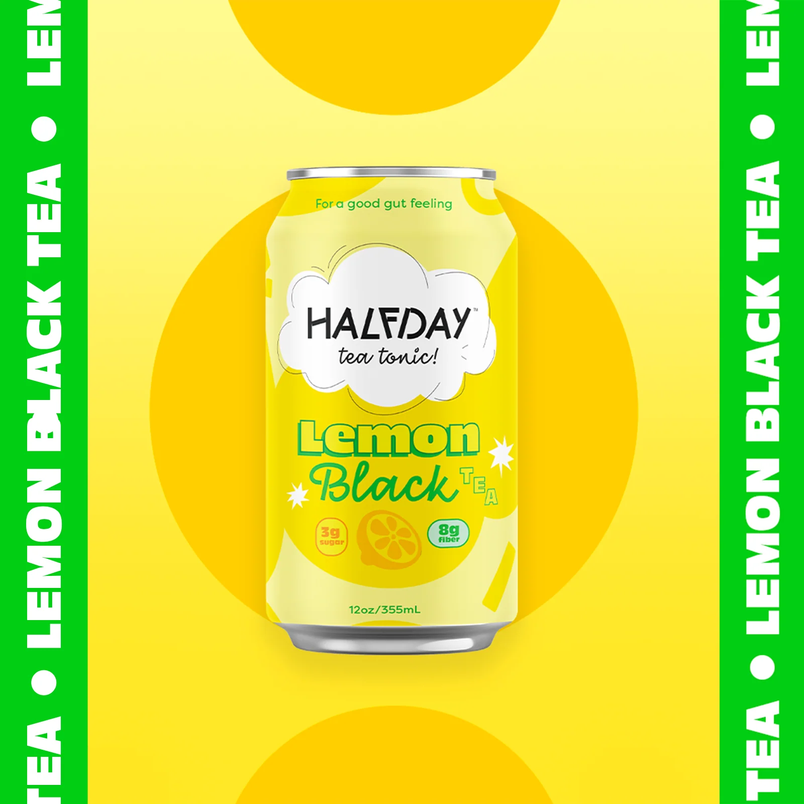Halfday lemon black tea tonic