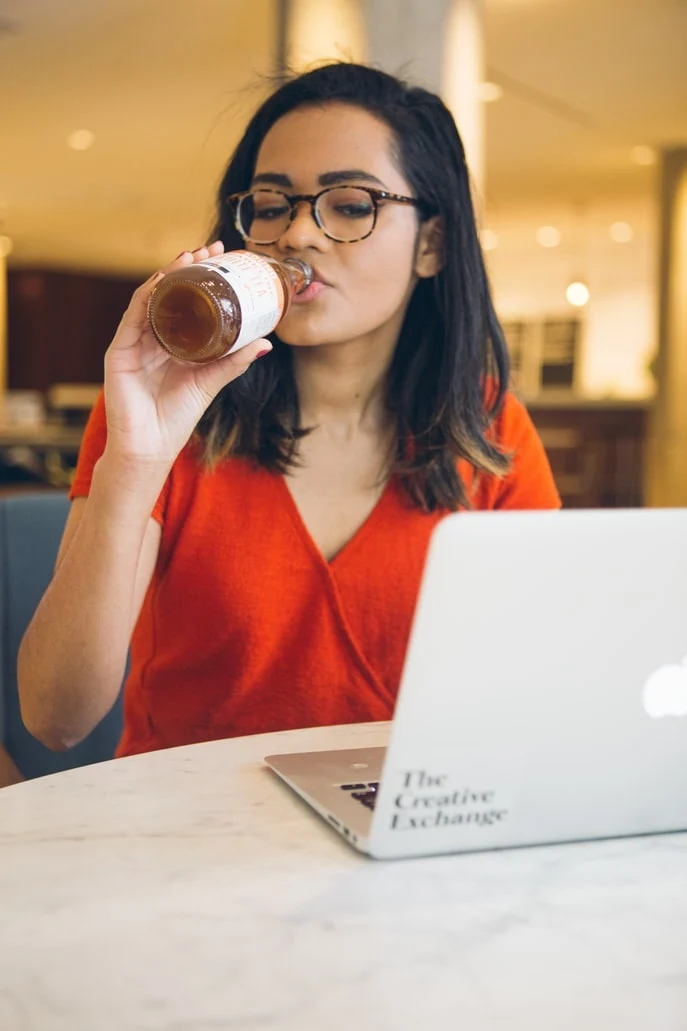 Tasting Kombucha