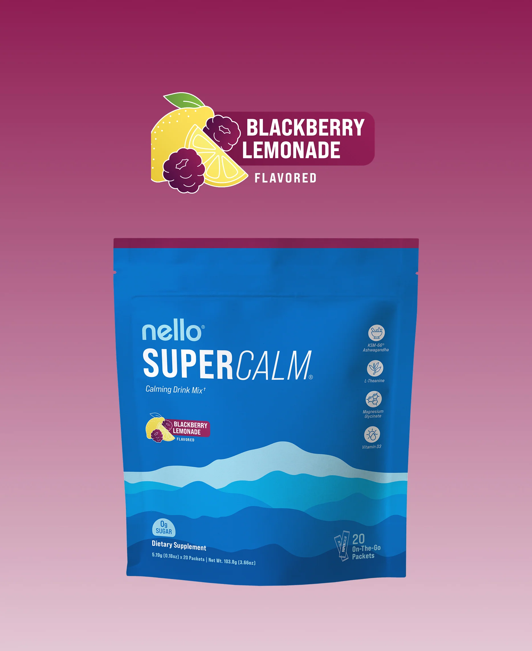 Bold berry with a fresh herbal twist.