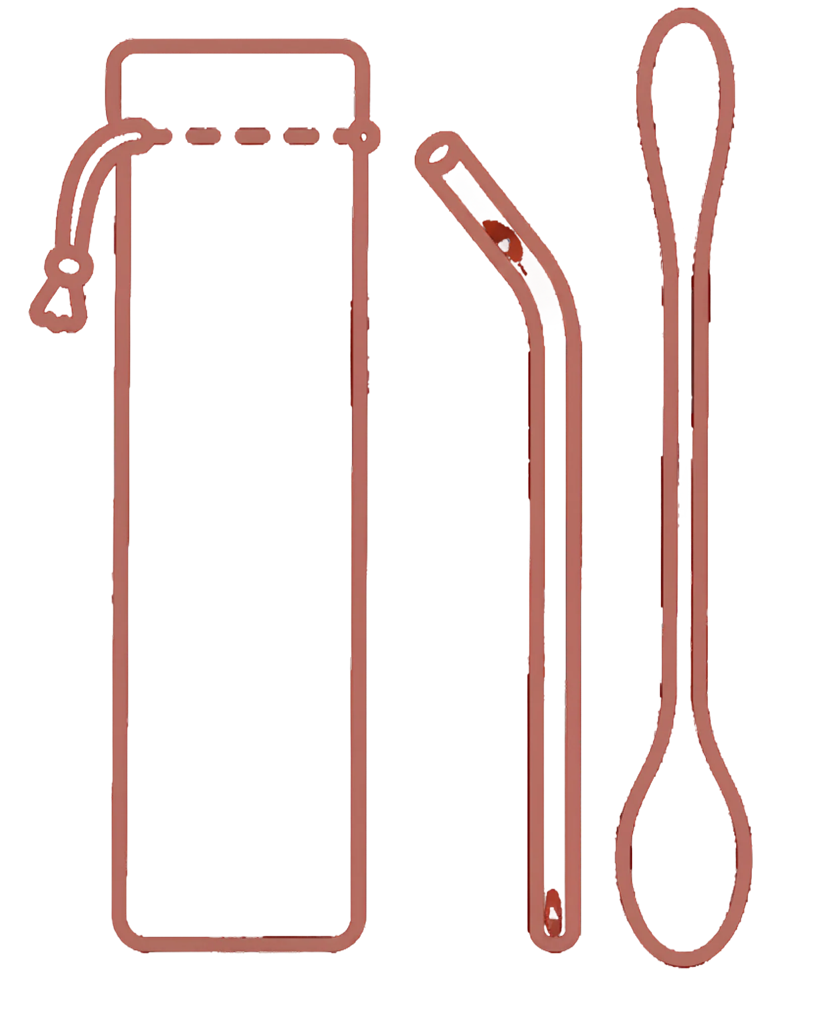Straw + Spoon Kit