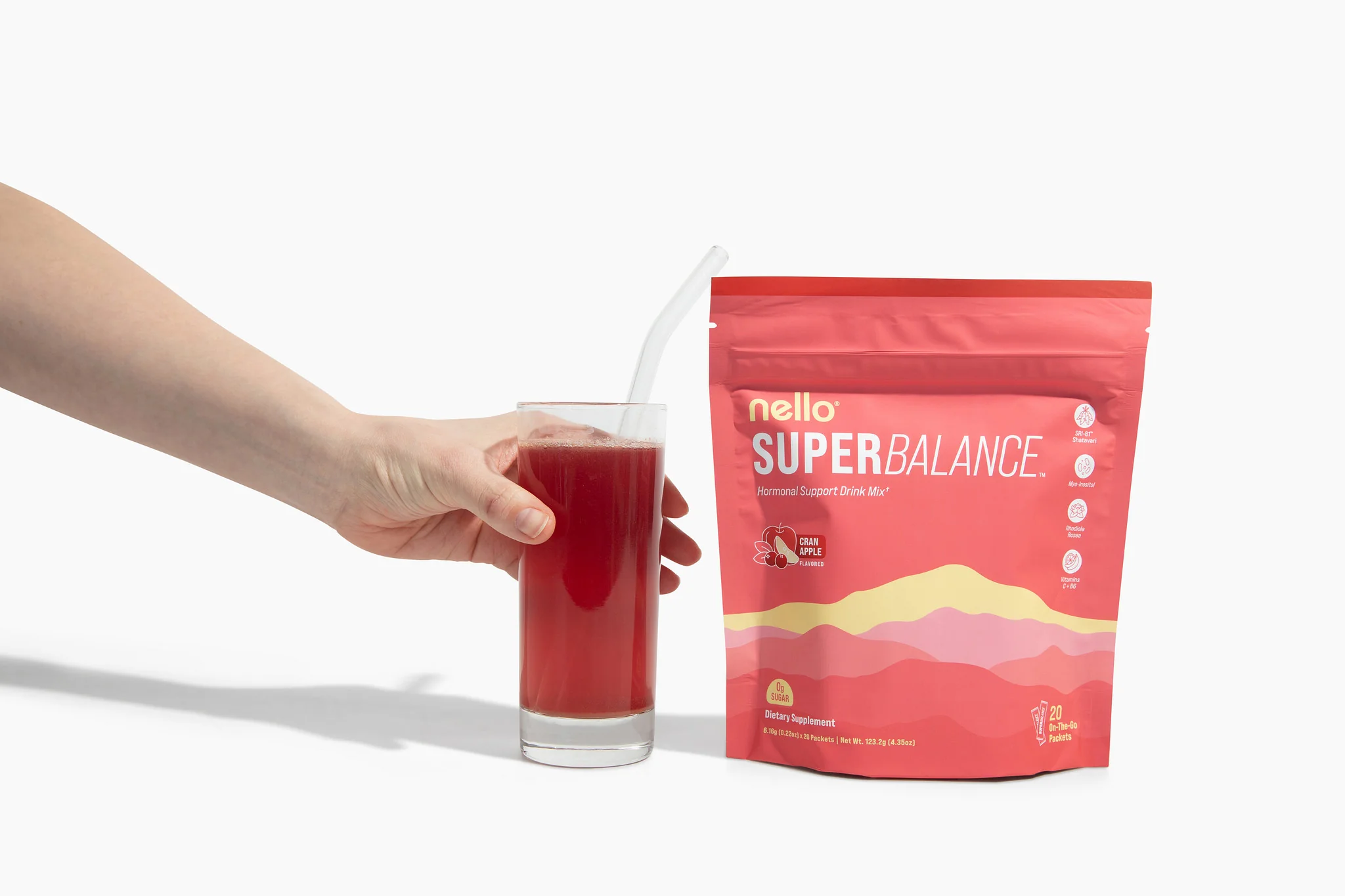 Shake or stir for 10 seconds until fully dissolved