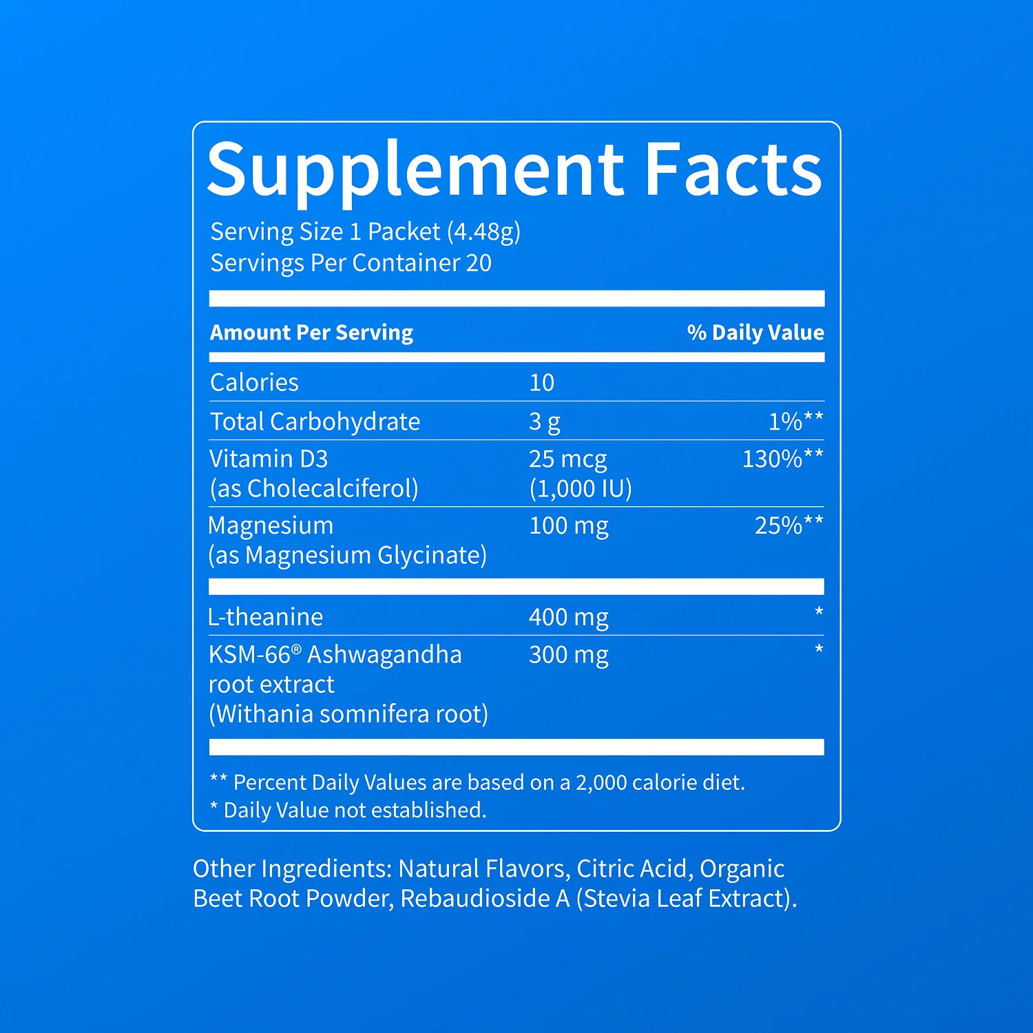 Supplement Facts