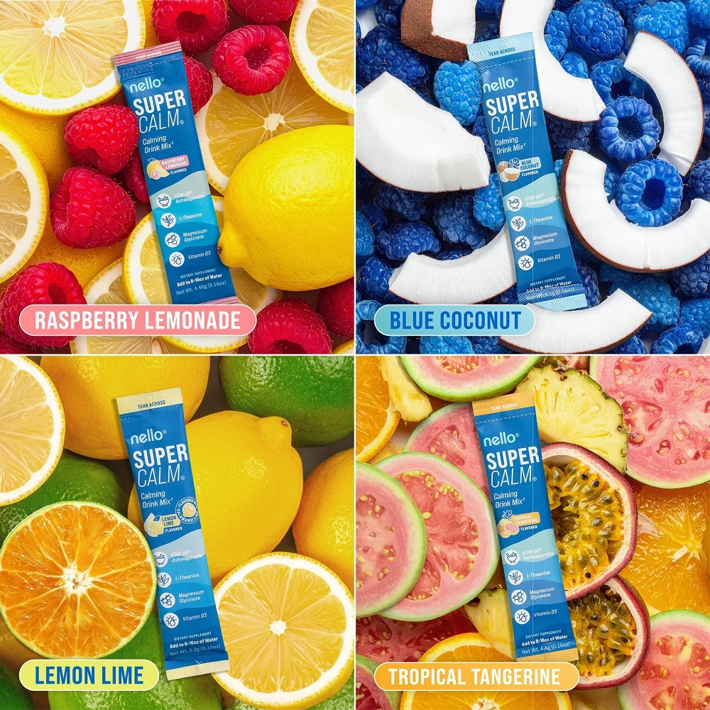 Try four flavors and try your favorite.