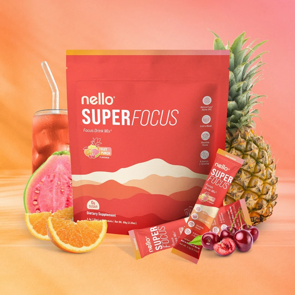 A lively mix of juicy fruits.