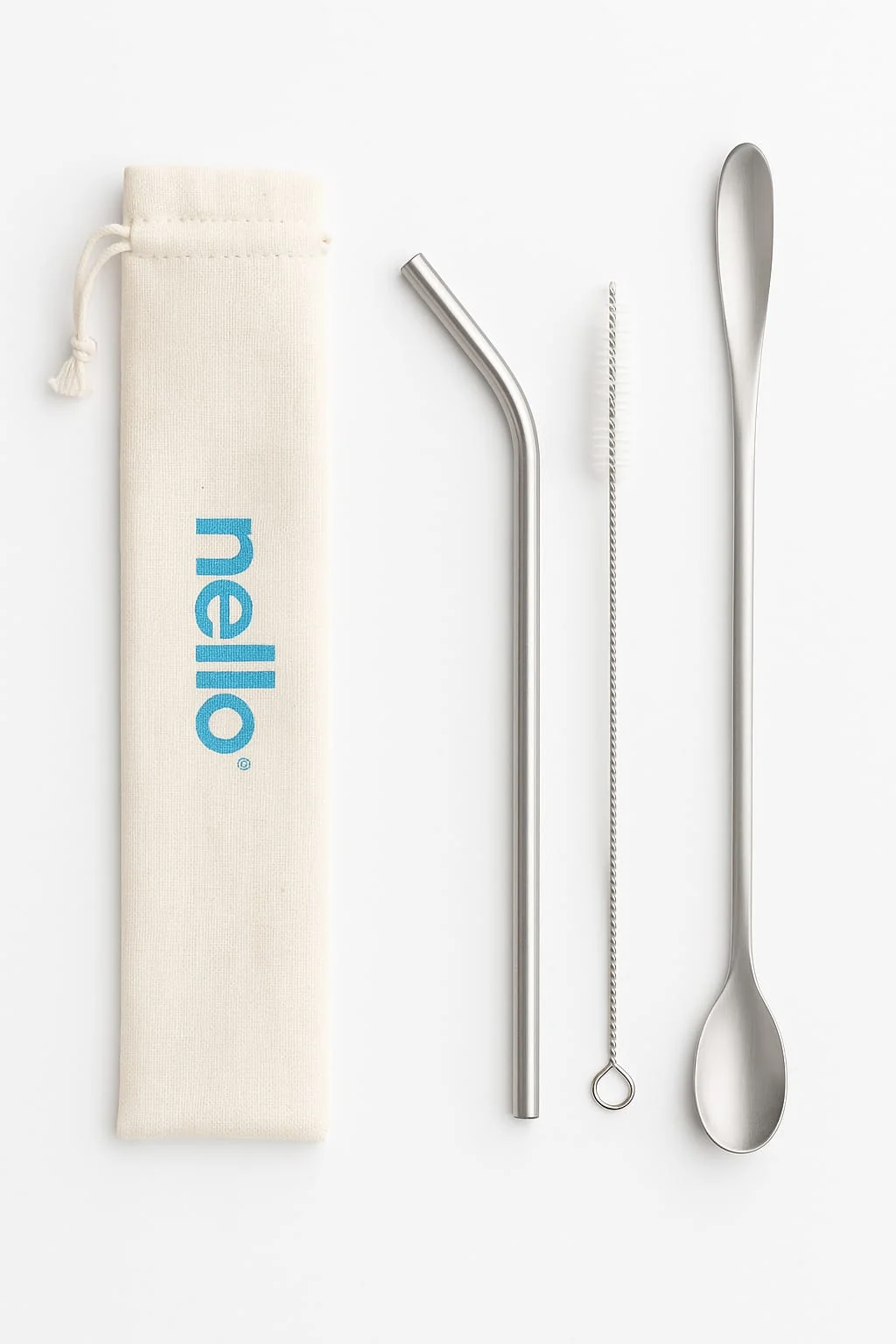 Straw & Spoon Kit