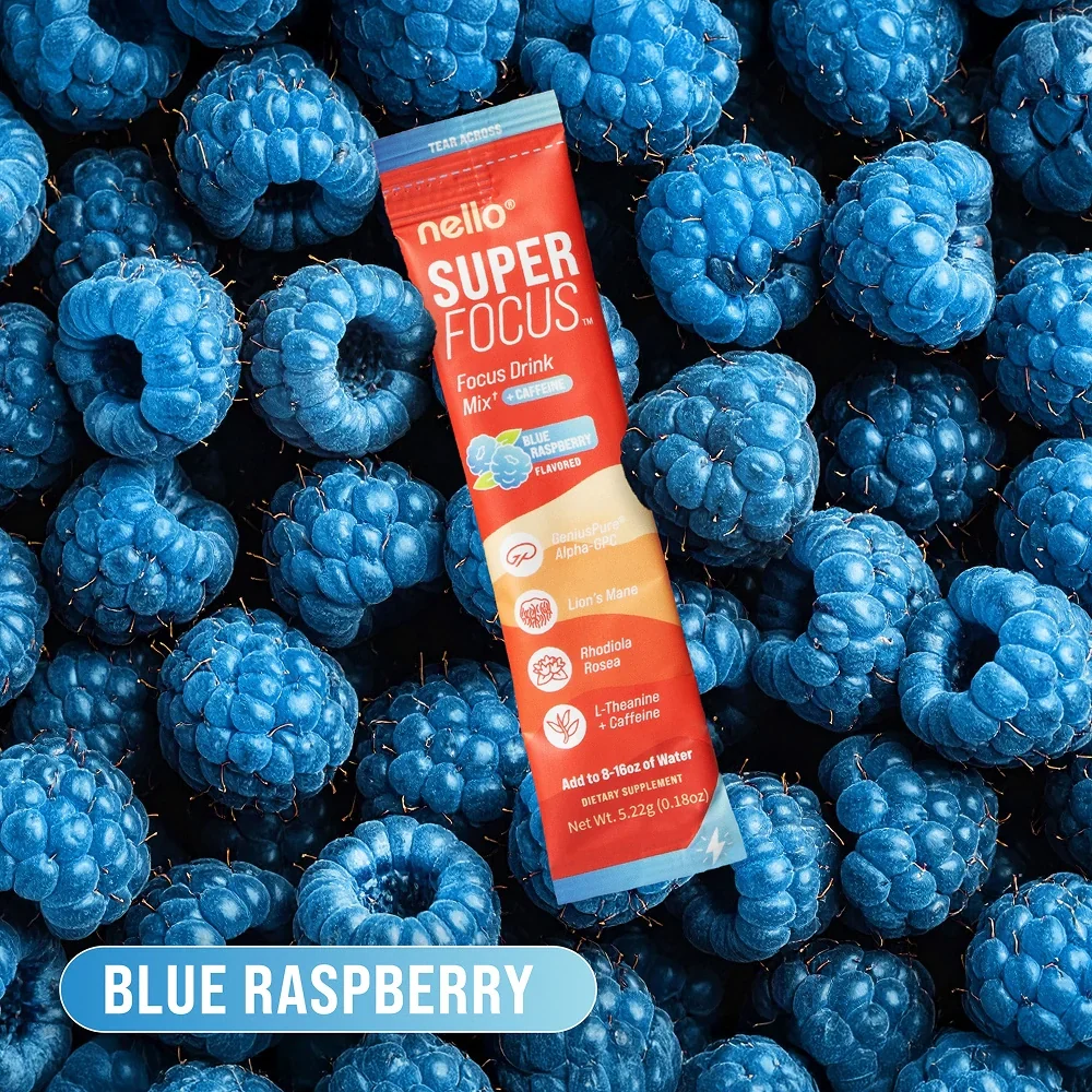 Bright burst of blue raspberry that's sweet, tangy, and refreshingly sharp.