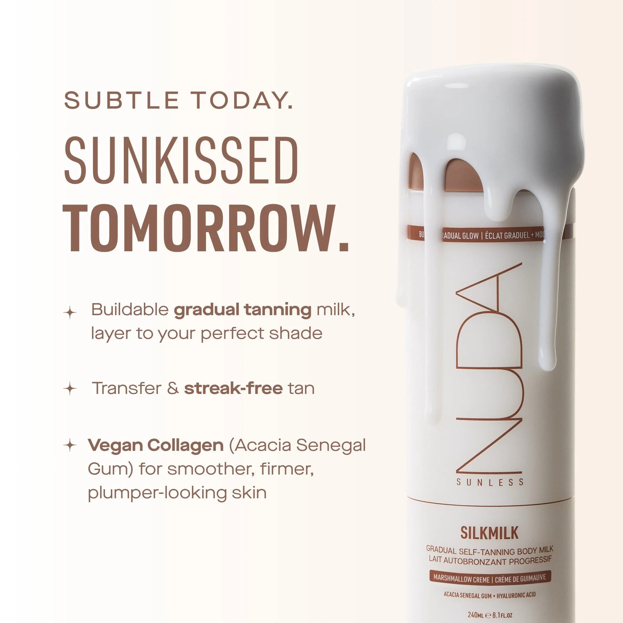 SilkMilk - Gradual Self Tanning Milk