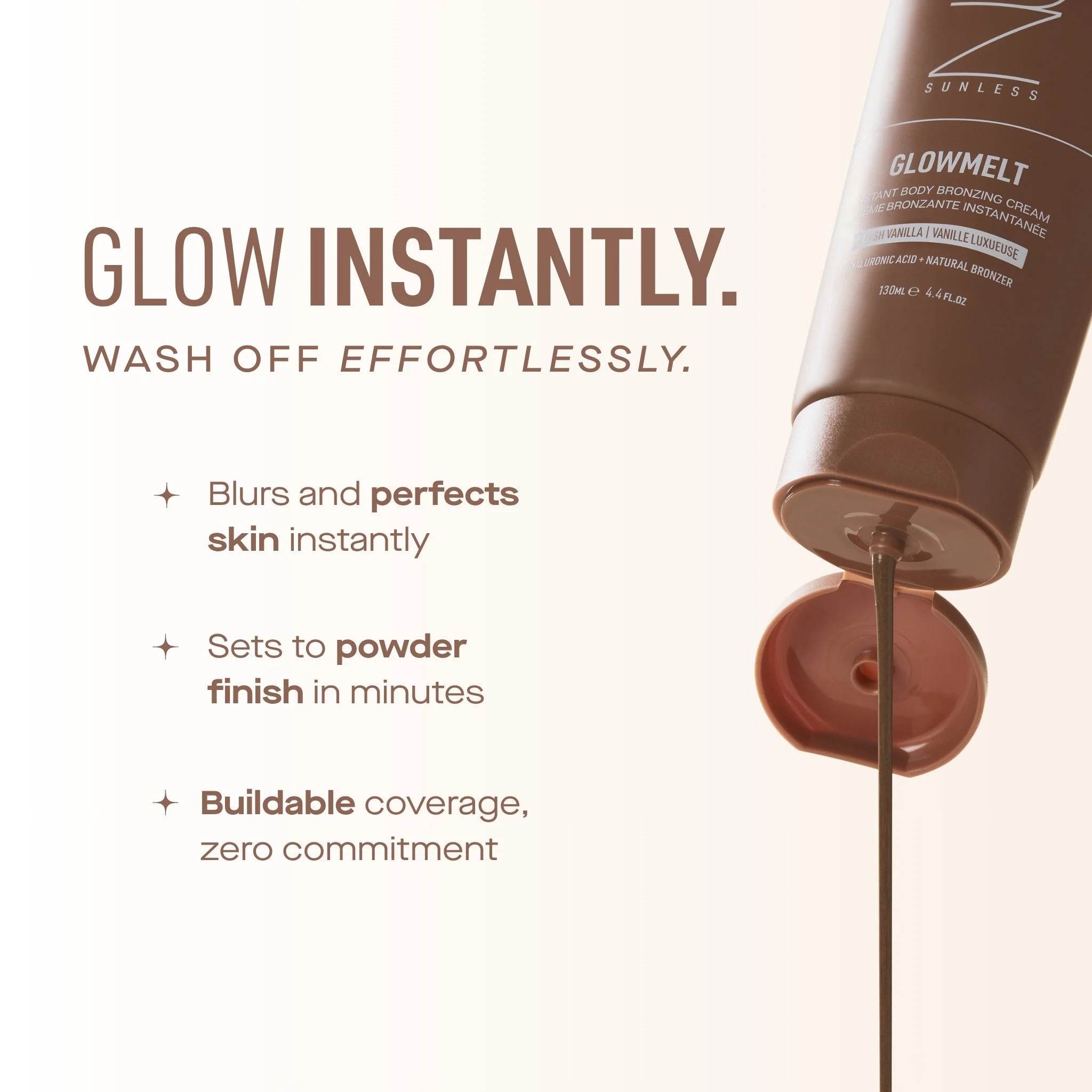 GlowMelt - Instant Bronzing Cream