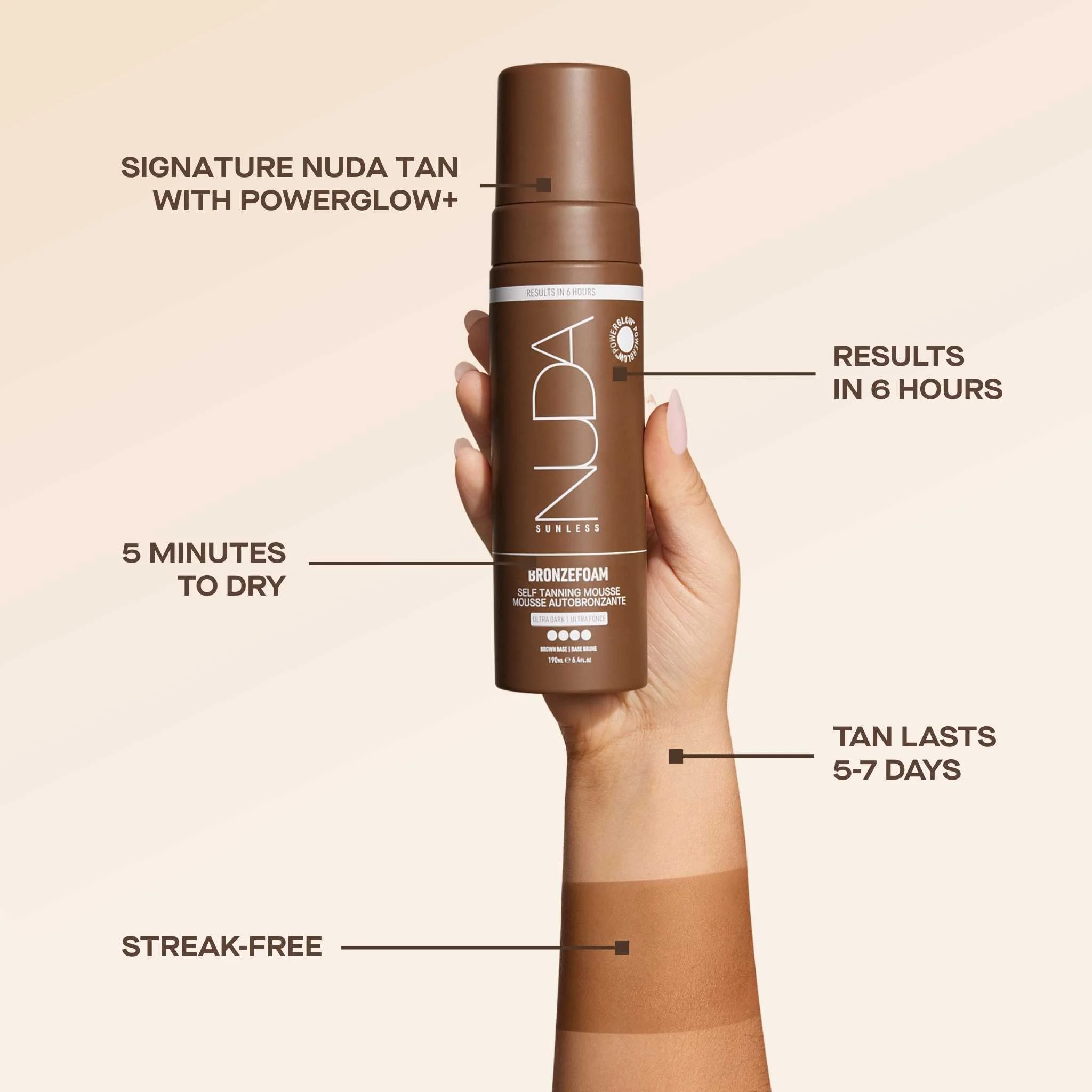 BronzeFoam - Self Tanning Mousse