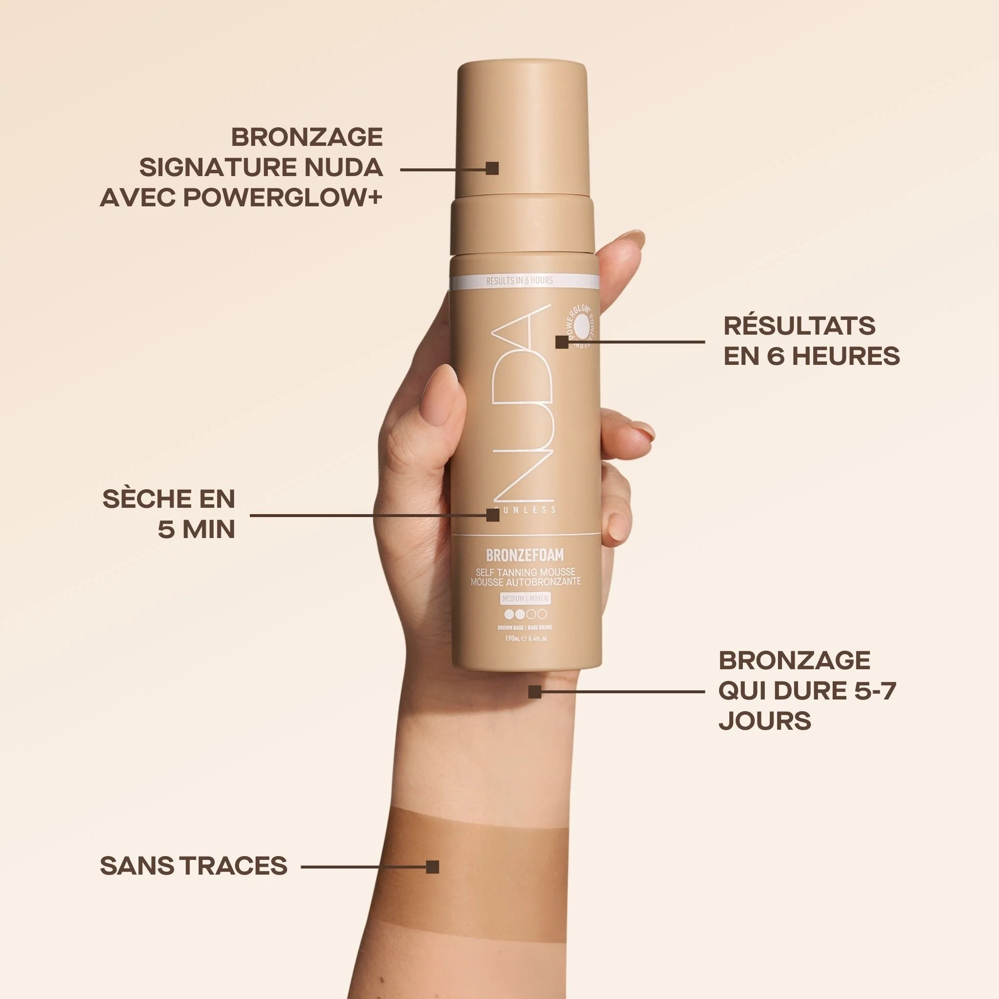 BronzeFoam - Self Tanning Mousse